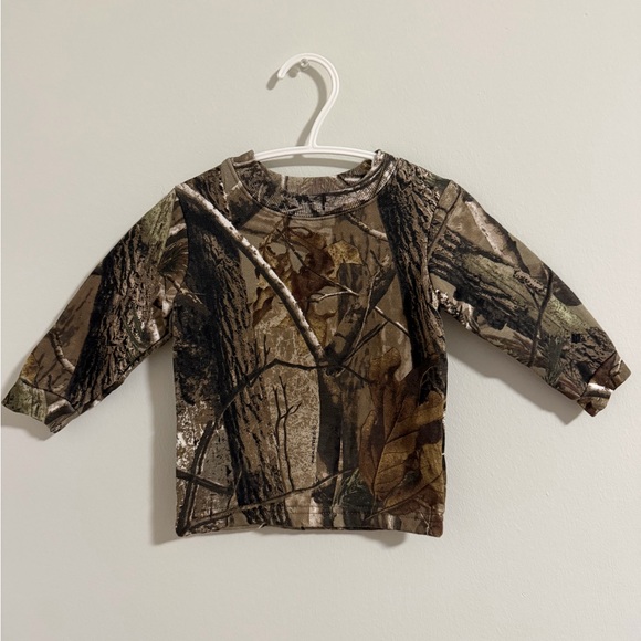 Bass Pro Shops Other - Bass Pro Shops Kids Woodland Camo Long Sleeve Tee